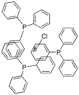 클로로디히드로트리스(트리페닐포스핀)이리듐 구조식 이미지