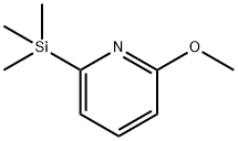 피리딘,2-메톡시-6-(트리메틸실릴)-(9CI) 구조식 이미지