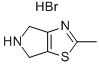 2-METHYL-5,6-DIHYDRO-4H-PYRROLO[3,4-D]THIAZOLE HYDROBROMIDE Structure