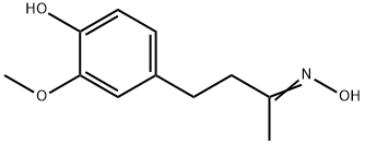 4-(4-HYDROXY-3-METHOXYPHENYL)BUTAN-2-ONE OXIME 구조식 이미지