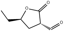 3-Furancarboxaldehyde, 5-ethyltetrahydro-2-oxo-, trans- (9CI) Structure