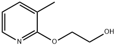 Ethanol, 2-[(3-methyl-2-pyridinyl)oxy]- (9CI) Structure