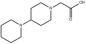 [1,4'-BIPIPERIDINE]-1'-ACETIC ACID 구조식 이미지