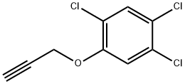 2,4,5-Trichlorophenyl-propynyl ether Structure