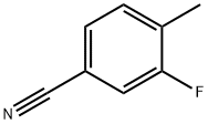 3-Fluoro-4-methylbenzonitrile 구조식 이미지