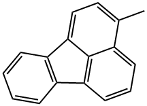 3-METHYLFLUORANTHENE Structure