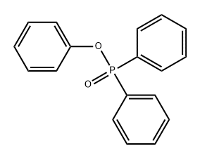 Diphenylphosphinic acid phenyl ester Structure