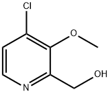 (4-클로로-3-메톡시피리딘-2-일)메탄올 구조식 이미지