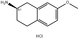 (R)-7-METHOXY-1,2,3,4-TETRAHYDRO-NAPHTHALEN-2-YLAMINE HYDROCHLORIDE Structure