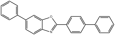 2-(4-BIPHENYLYL)-6-PHENYLBENZOXAZOLE Structure