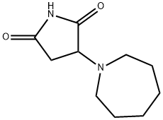 3-azepan-1-ylpyrrolidine-2,5-dione Structure