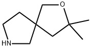 3,3-dimethyl-2-oxa-7-azaspiro[4.4]nonane Structure