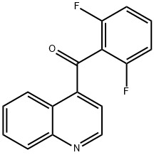 4-(2,6-Difluorobenzoyl)quinoline 구조식 이미지