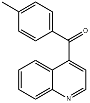 4-(4-Methylbenzoyl)quinoline Structure