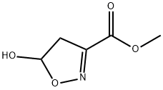 3-Isoxazolecarboxylicacid,4,5-dihydro-5-hydroxy-,methylester(9CI) Structure