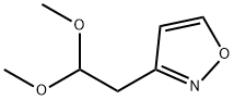 Isoxazole, 3-(2,2-dimethoxyethyl)- (9CI) Structure