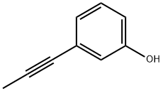 Phenol, 3-(1-propynyl)- (9CI) Structure