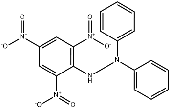 1,1-DIPHENYL-2-PICRYLHYDRAZINE Structure