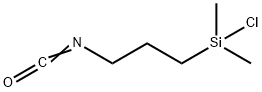 3-ISOCYANATOPROPYLDIMETHYLCHLOROSILANE Structure