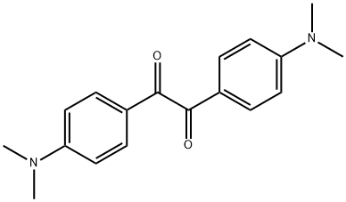 4,4'-BIS(DIMETHYLAMINO)BENZIL Structure