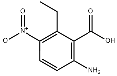 벤조산,6-아미노-2-에틸-3-니트로-(9CI) 구조식 이미지