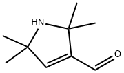 1H-Pyrrole-3-carboxaldehyde, 2,5-dihydro-2,2,5,5-tetramethyl- (9CI) 구조식 이미지