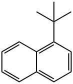 1-tert-부틸나프탈렌 구조식 이미지