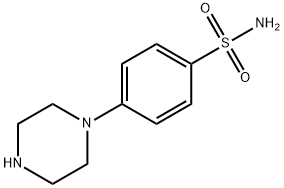 BenzenesulfonaMide, 4-(1-piperazinyl)- 구조식 이미지