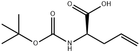 Boc-D-Allylglycine Structure