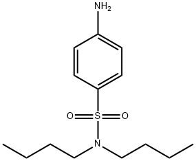 benzenesulfonamide, 4-amino-N,N-dibutyl- Structure
