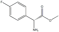 메틸D-2-(4-플루오로페닐)글리시네이트 구조식 이미지