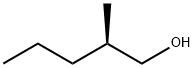 (R)-2-메틸펜탄올 구조식 이미지