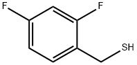 Benzenemethanethiol, 2,4-difluoro- (9CI) Structure