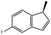 1H-Indene,5-fluoro-1-methyl-,(1S)-(9CI) Structure
