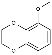 2,3-dihydro-5-methoxy-1,4-benzodioxin  Structure