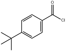 4-tert-Butylbenzoyl chloride 구조식 이미지