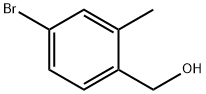 (4-브로모-2-메틸페닐)메탄올 구조식 이미지