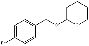 4-Bromobenzyl(tetrahydro-2H-pyran-2-yl) ether Structure