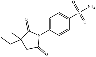 4-(3-Ethyl-3-methyl-2,5-dioxo-1-pyrrolidinyl)benzenesulfonamide Structure