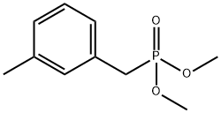 DIMETHYL(3-METHYLBENZYL)PHOSPHONATE Structure