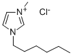 1-Hexyl-3-methylimidazolium chloride Structure