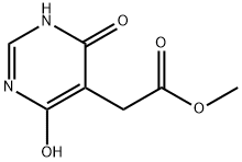 Methyl 2-(4,6-dihydroxypyriMidin-5-yl)acetate Structure