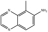 6-Quinoxalinamine,  5-methyl- Structure