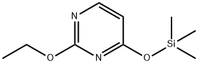 Pyrimidine, 2-ethoxy-4-[(trimethylsilyl)oxy]- (9CI) Structure