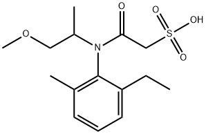 Metolachlor ESA Na-salt, Pestanal Structure