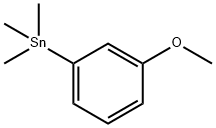 1-Methoxy-3-(trimethylstannyl)benzene Structure