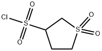 Tetrahydro-3-thiophenesulfonyl chloride 1,1-dioxide 구조식 이미지