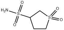 3-Thiophenesulfonamide,tetrahydro-,1,1-dioxide(8CI,9CI) Structure