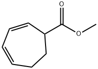 2,4-시클로헵타디엔-1-카르복실산,메틸에스테르(9CI) 구조식 이미지