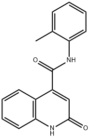 N-(2-methylphenyl)-2-oxo-1H-quinoline-4-carboxamide Structure